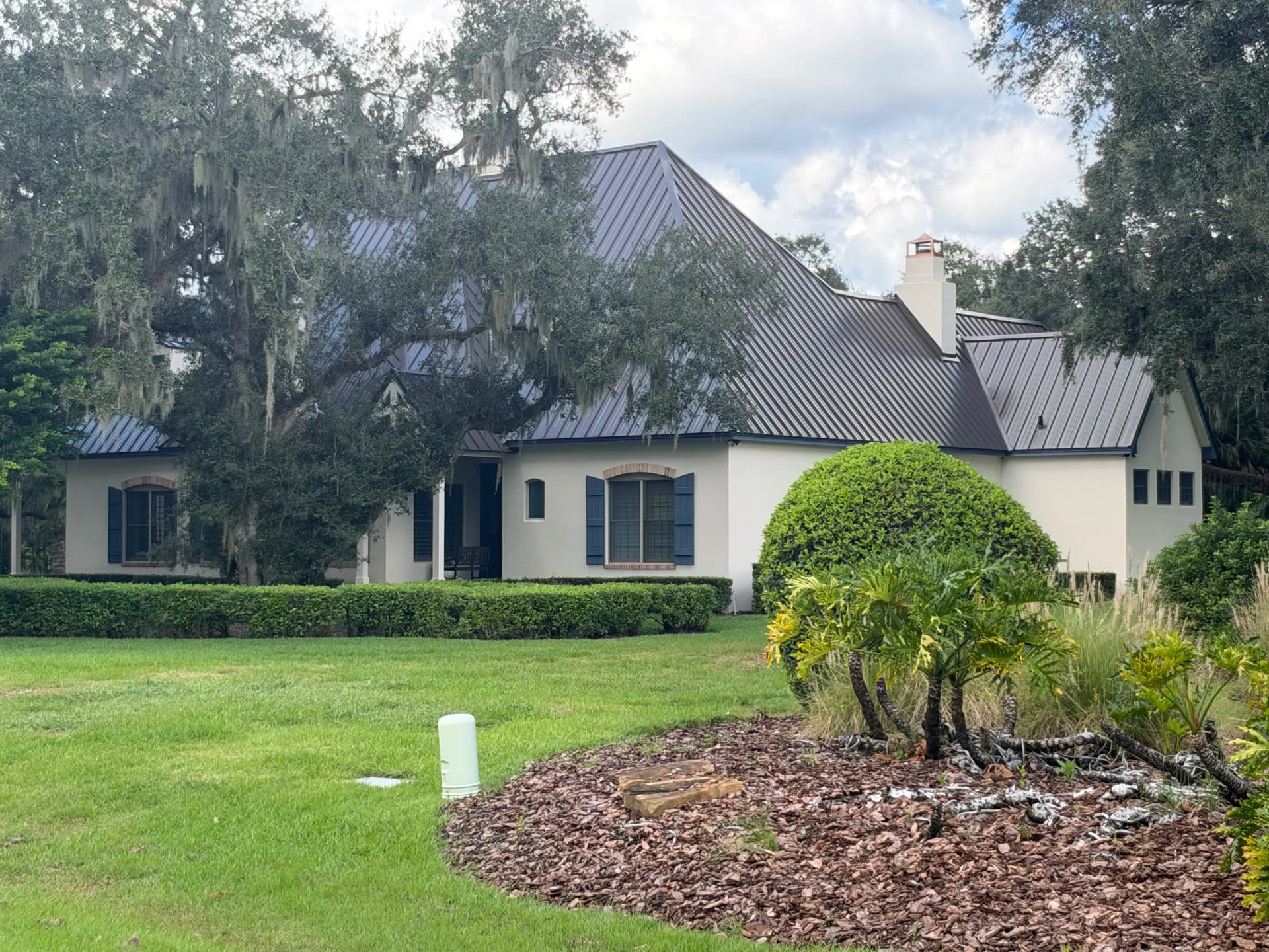 Standing Seam Metal Roof on a Steep Sarasota Home image