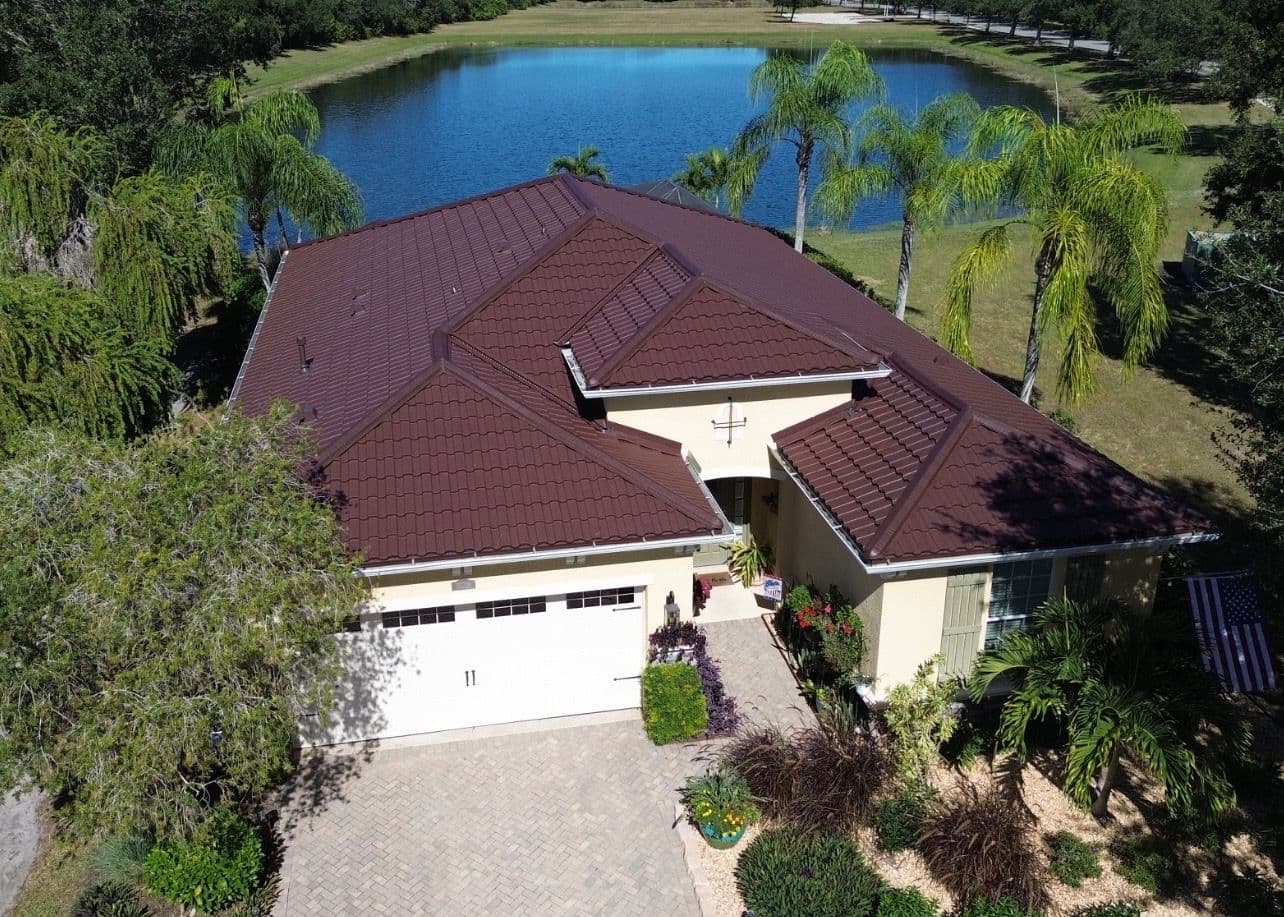 Gallery photos for From Shingles to Metal Tile on a Florida Home: Image #1