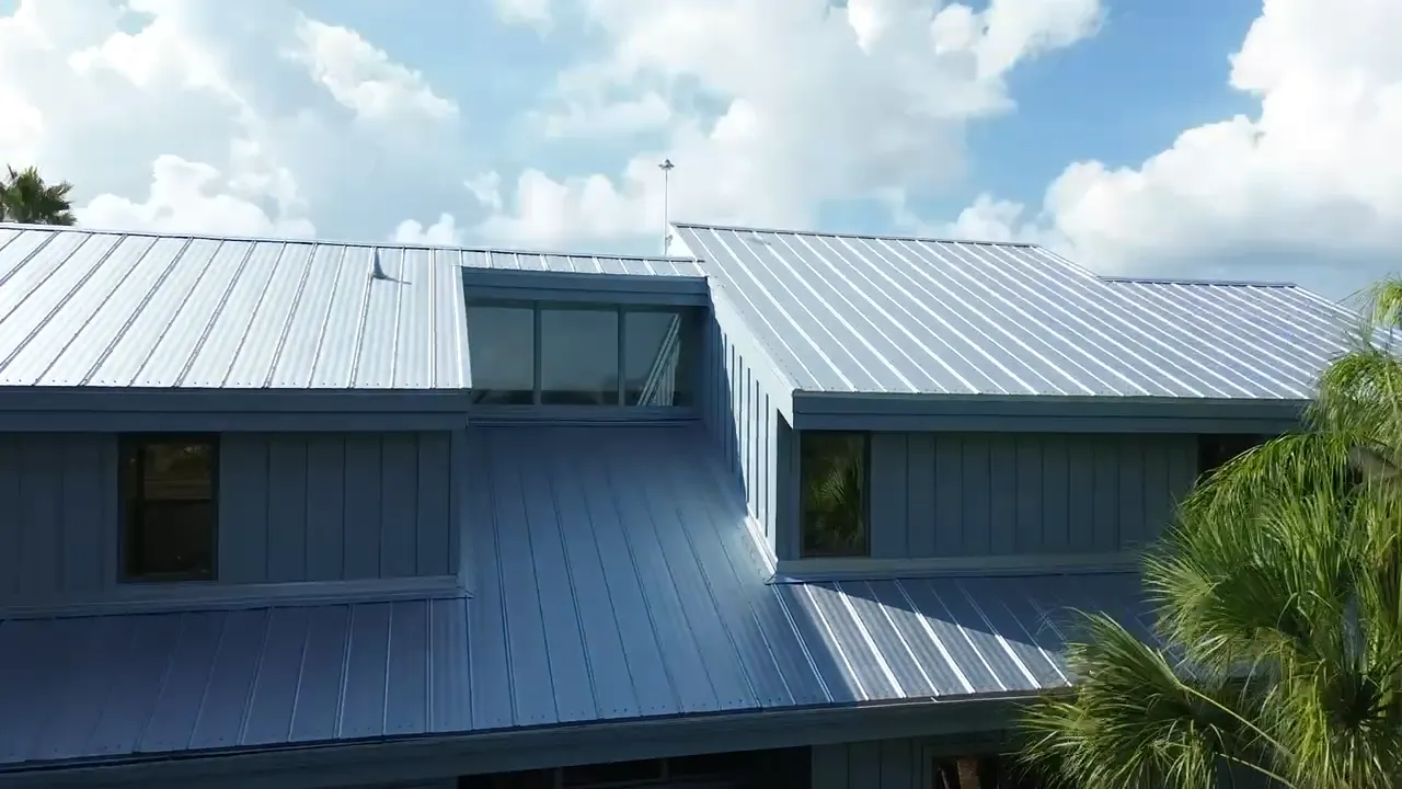 Gallery photos for Cedar Shake to Metal Roof Replacement on Siesta Key: Image #2