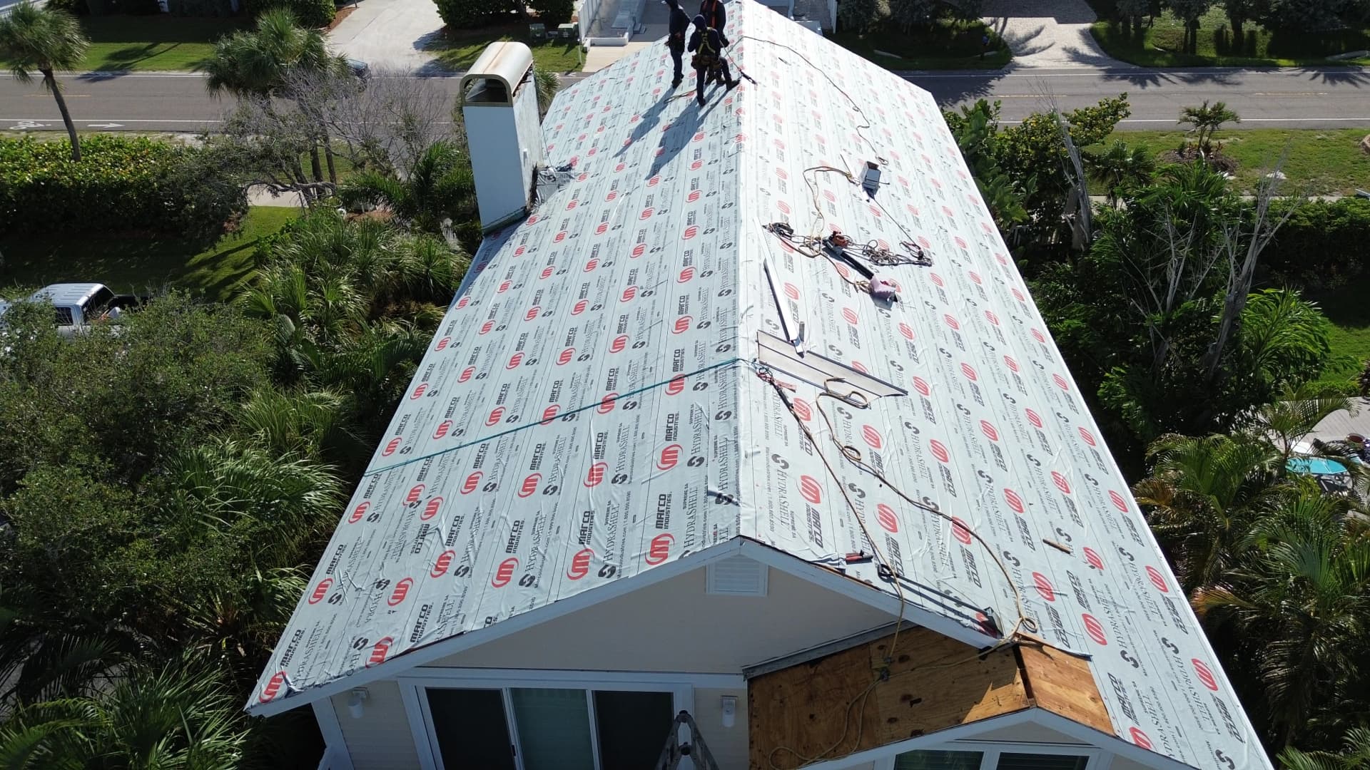 Gallery photos for Metal Roof Install Built to Handle Serious Storm Wind Uplift: Image #1