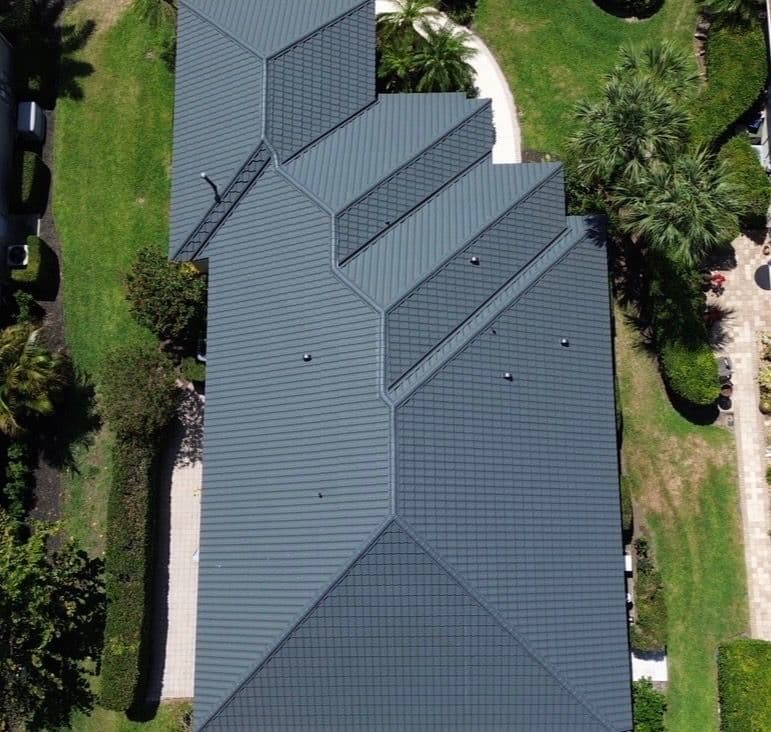 Gallery photos for Old Florida Tile Roof Gets a New Metal Tile Upgrade: Image #3