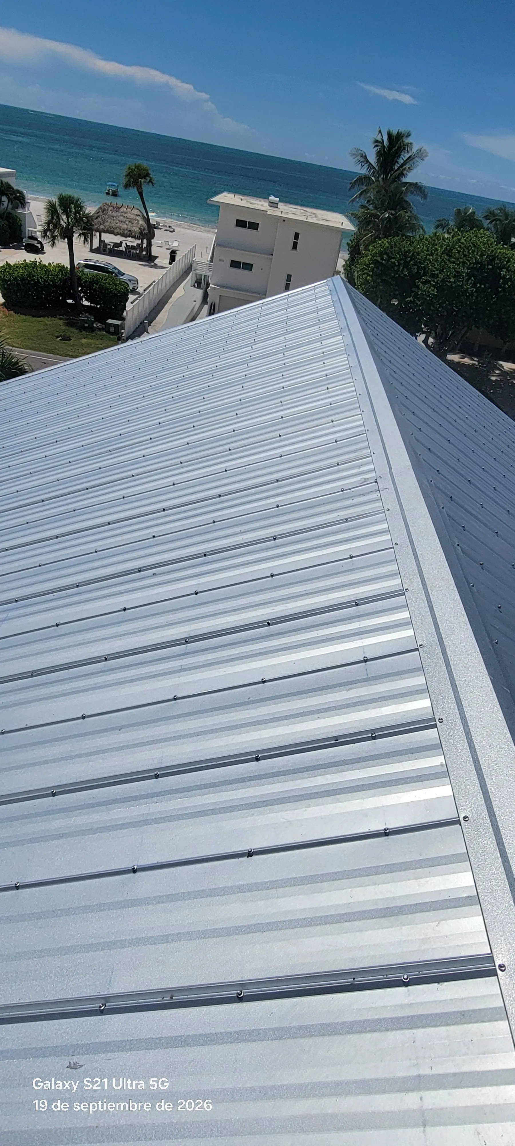 Gallery photos for Metal Roof Install Built to Handle Serious Storm Wind Uplift: Image #2