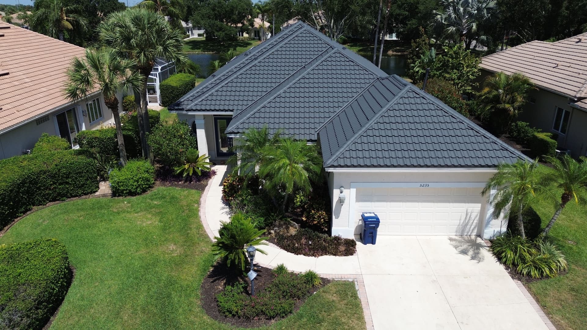 Gallery photos for Old Florida Tile Roof Gets a New Metal Tile Upgrade: Image #2