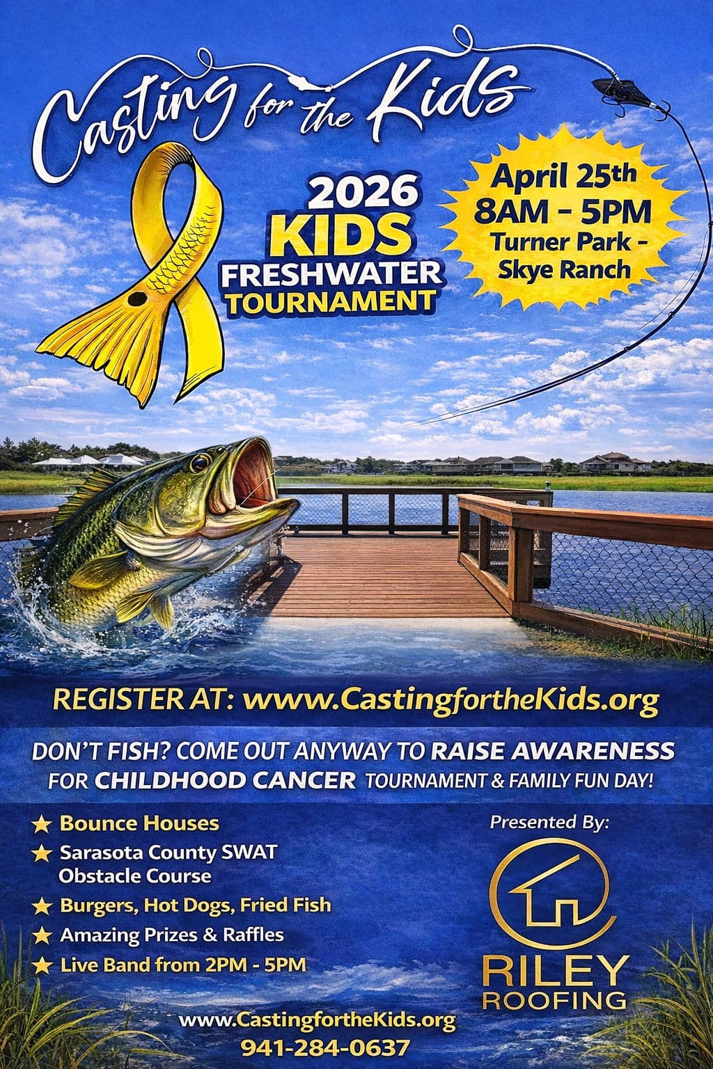 Project Riley Roofing is Proud to Sponsor Casting for the Kids 2026 image