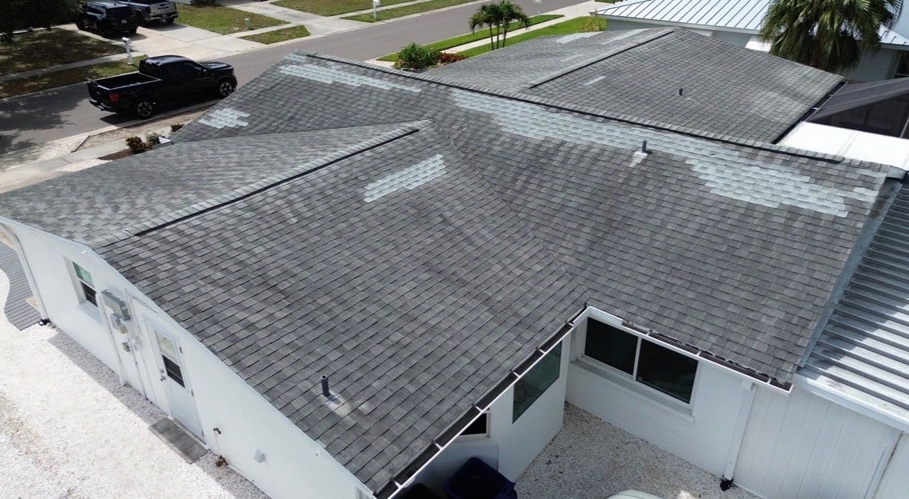 Gallery photos for Worn-Out Shingles Replaced With a Clean New Roof: Image #2