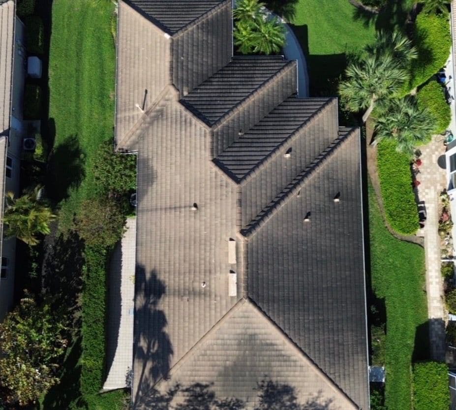 Gallery photos for Old Florida Tile Roof Gets a New Metal Tile Upgrade: Image #1