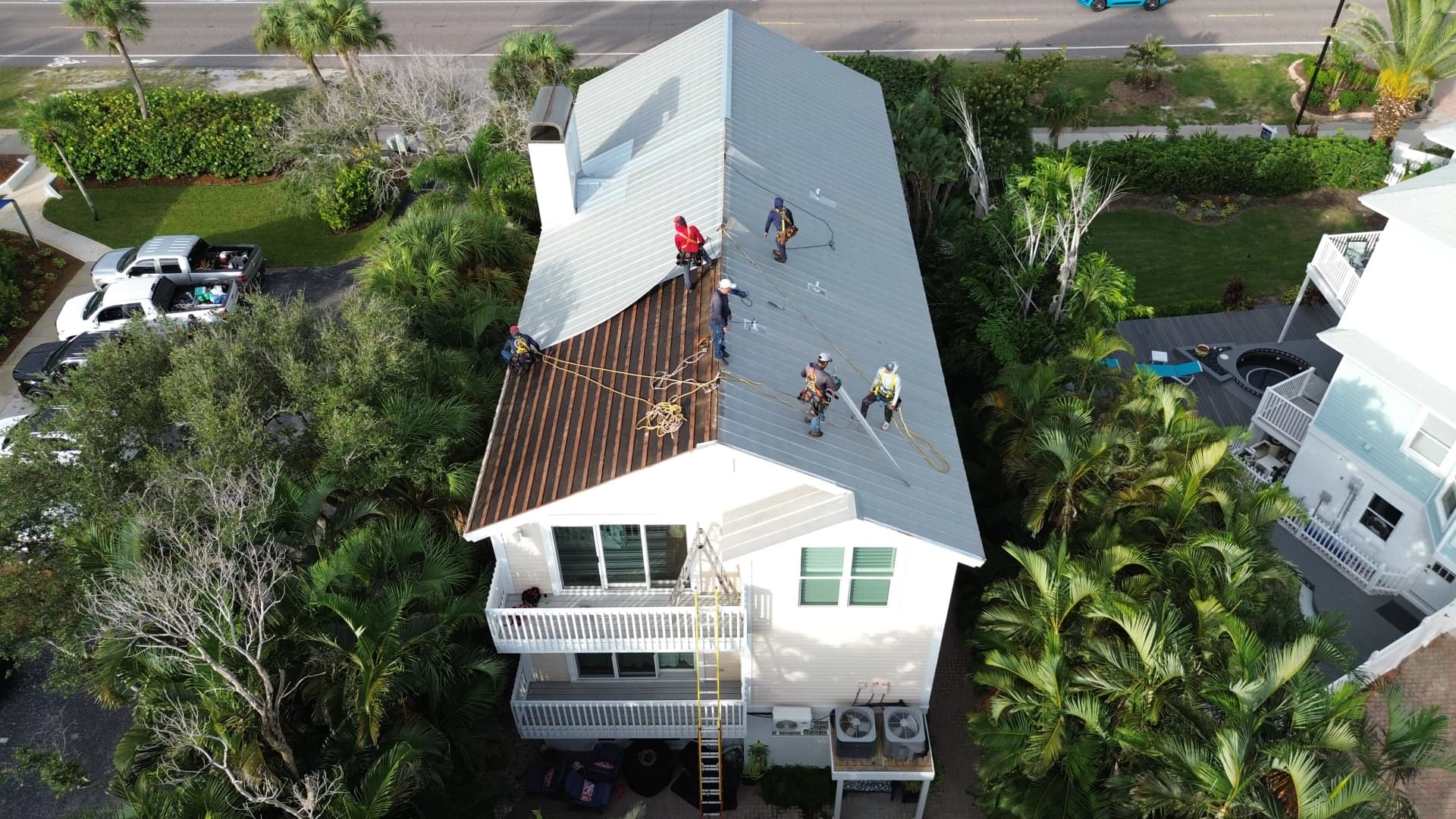 Metal Roof Install Built to Handle Serious Storm Wind Uplift image