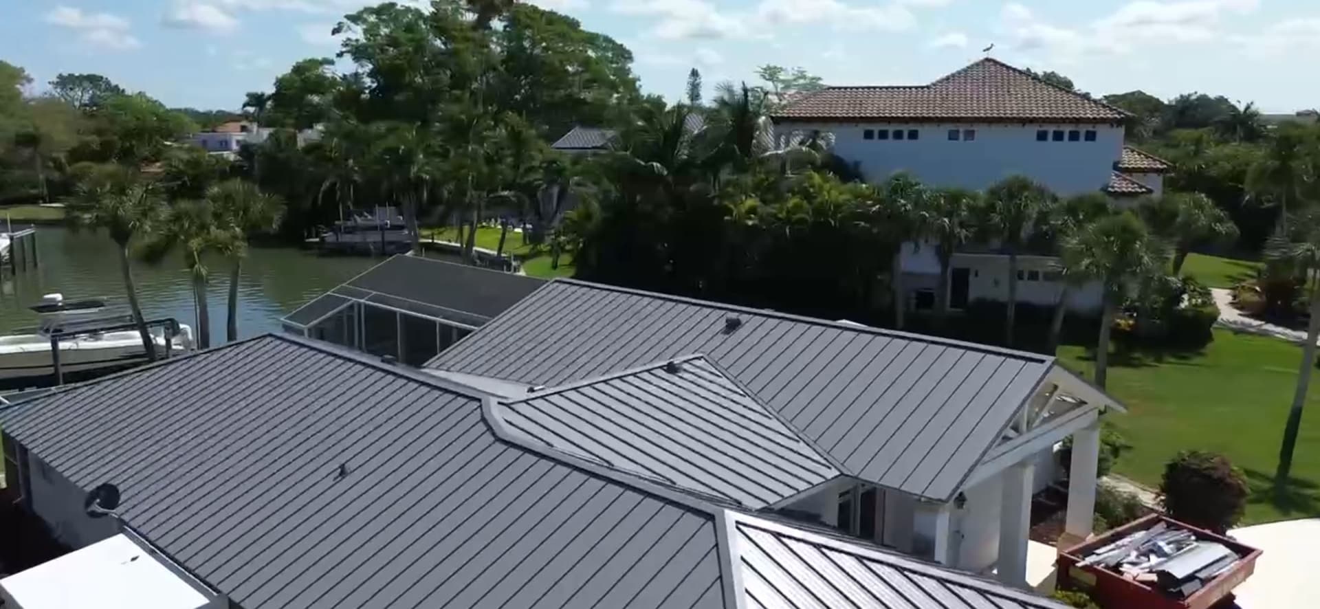 Gallery photos for Storm-Worn Shingles Replaced With Standing Seam Metal Roof: Image #2