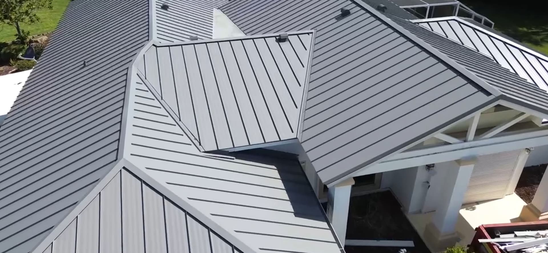 Gallery photos for Storm-Worn Shingles Replaced With Standing Seam Metal Roof: Image #3