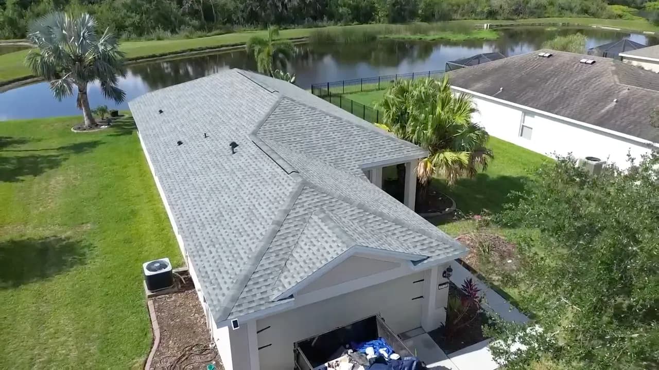 Gallery photos for Wind Damage Shingle Roof Repair in Manatee County: Image #3