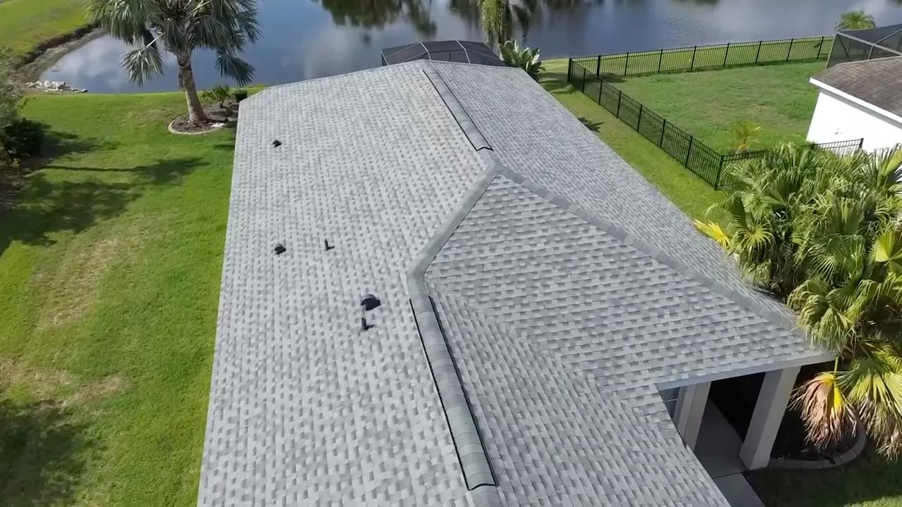Gallery photos for Wind Damage Shingle Roof Repair in Manatee County: Image #2