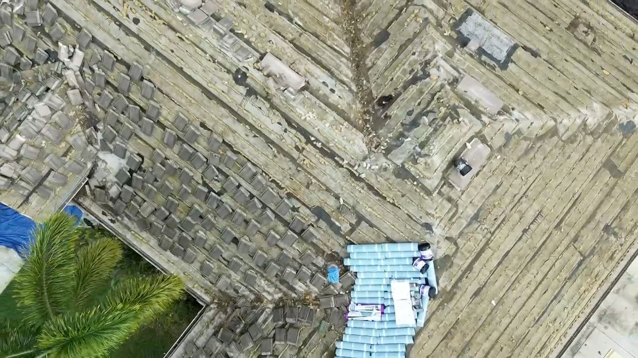 Gallery photos for Leaking Tile Roof Replaced With a Watertight Shingle System: Image #2