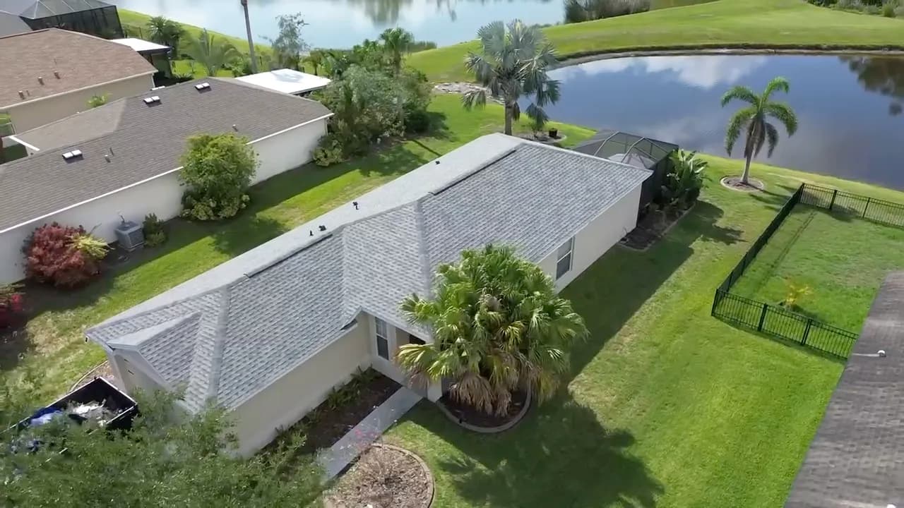 Wind Damage Shingle Roof Repair in Manatee County image
