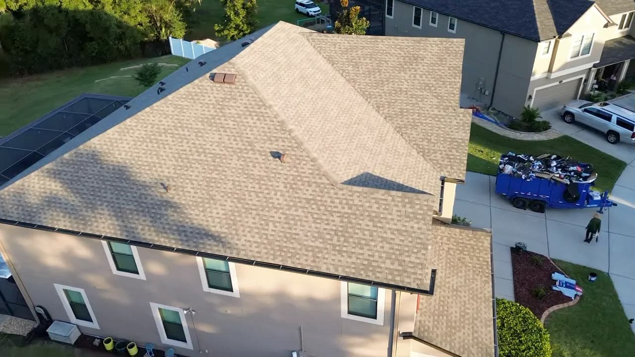 Gallery photos for Storm Damage Shingle Roof Replacement in Riverview, FL: Image #5