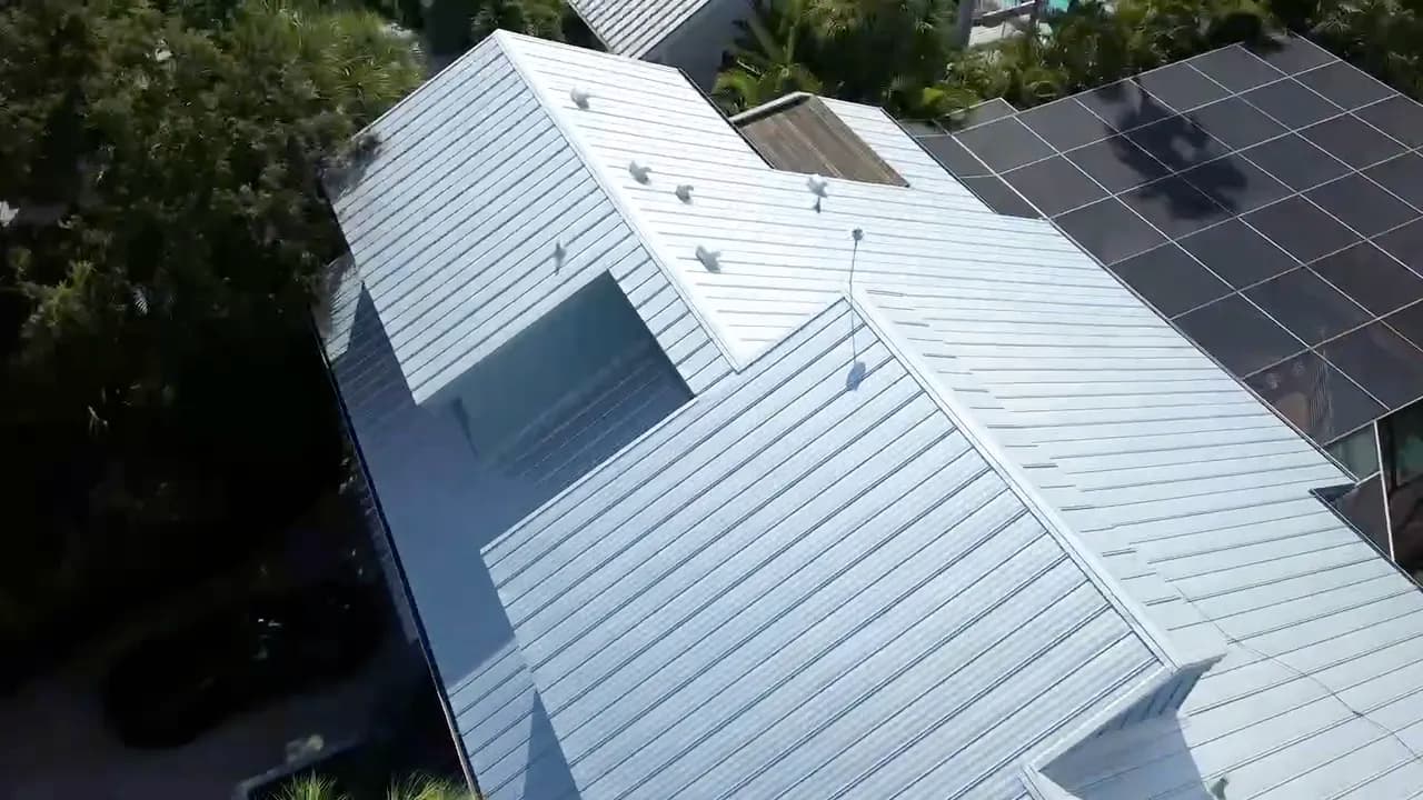 Gallery photos for Cedar Shake to Metal Roof Replacement on Siesta Key: Image #5