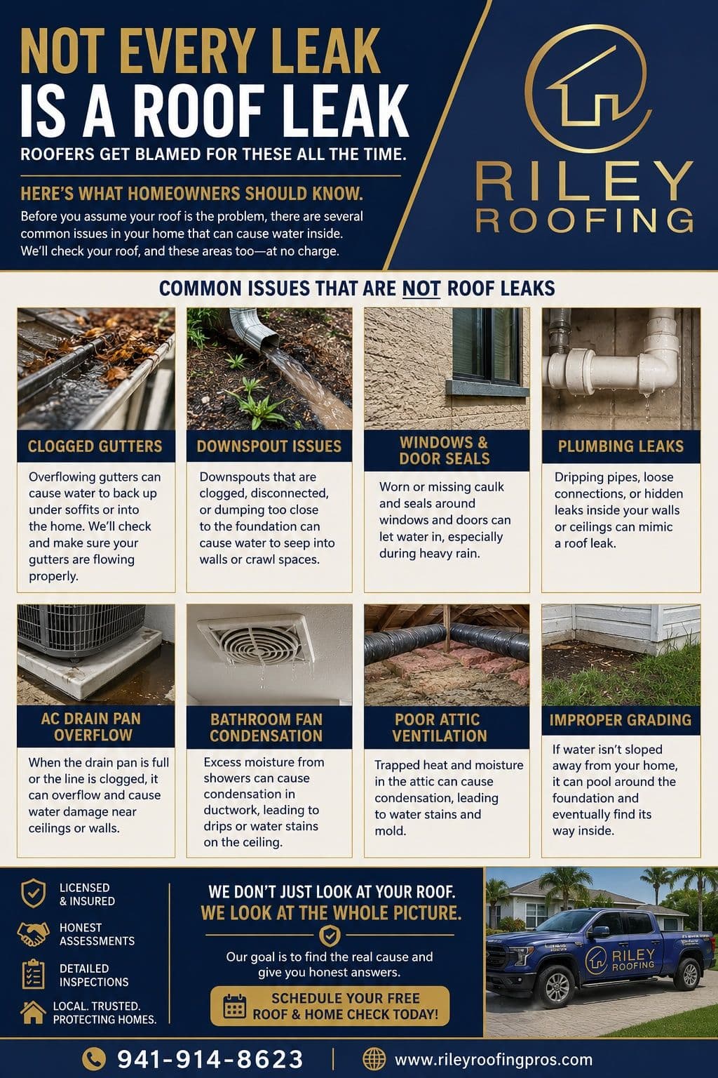 Not Every Leak Is a Roof Leak - Here's What to Know image